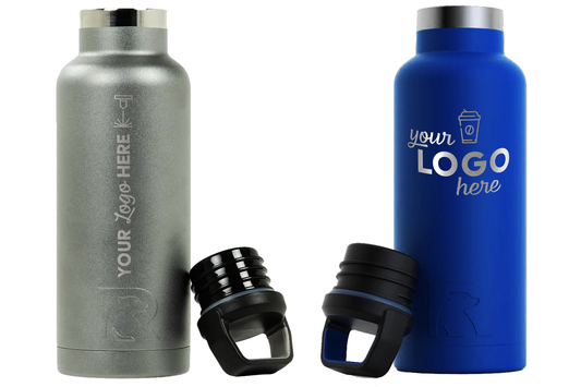 Custom Engraved 16 or 20 Ounce RTIC Water Bottle | Personalized | Business or Corporate gift | Personal Branding